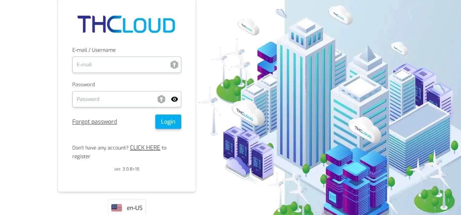 THC Cloud Network Topology